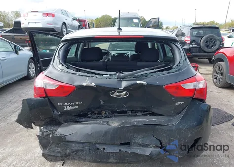 2016 Hyundai Elantra Gt z USA, uszkodzony, nr VIN KMHD35LH5GU287065